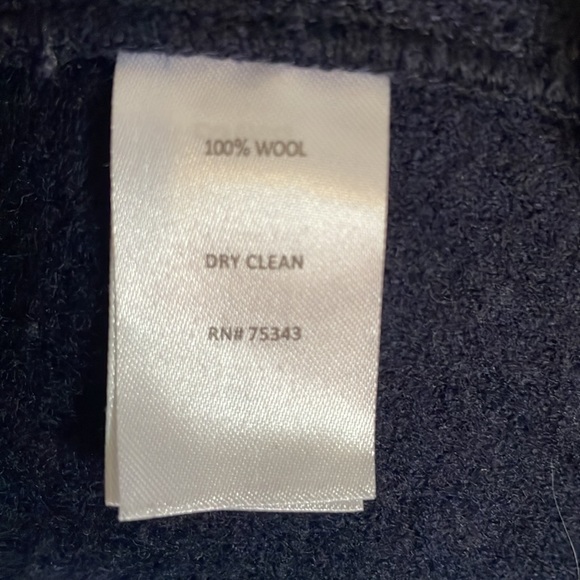 Lachlan Navy 100% Wool Blazer Women’s Small - Picture 9 of 14